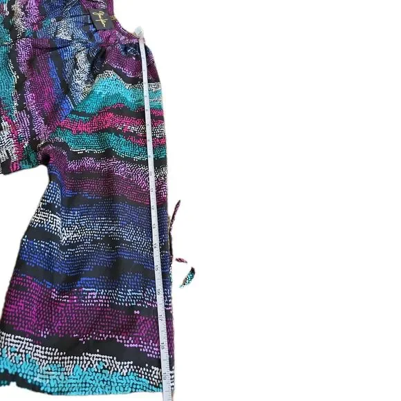 Yumi Kim Multicolor Abstract Print Blouse Women’s Size S Long Sleeve Top - Picture 11 of 13